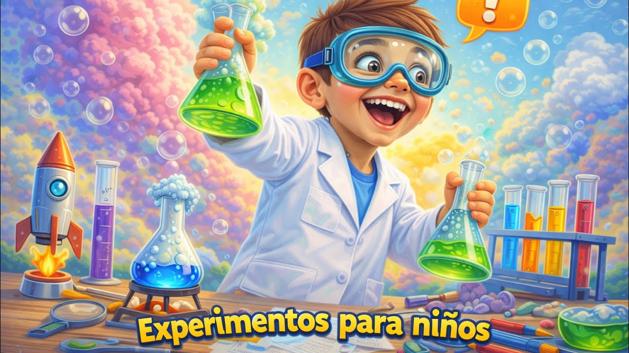 Experimentos científicos increíbles para niños! Diversión en casa