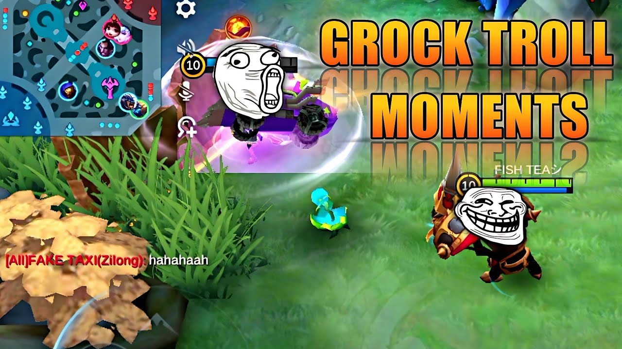 GROCk Troll Moments | Blocking Johnson's Way |MLBB