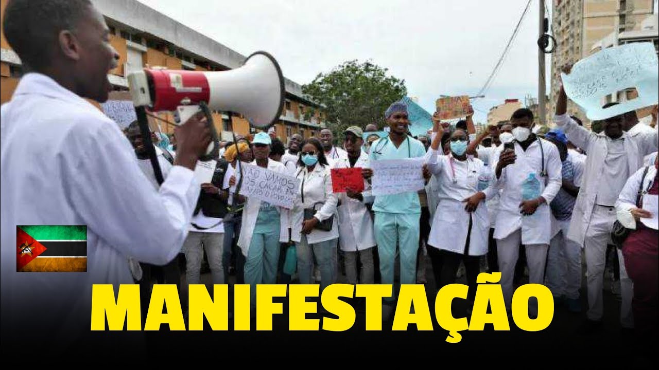 🚨 PRM impede estudantes da Unizambeze de protestar no Ministério da Saúde em Maputo