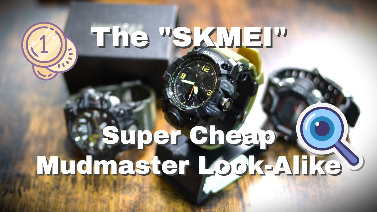 SKMEI The  Super Cheap Mudmaster Look Alike