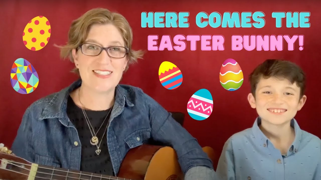 Here Comes the Easter Bunny! (With Printable!) [song of Prepositions!]