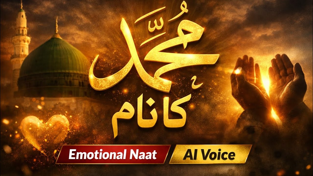 محمد میری پہچان ہیں | Very Emotional Naat | AI Voice Naat