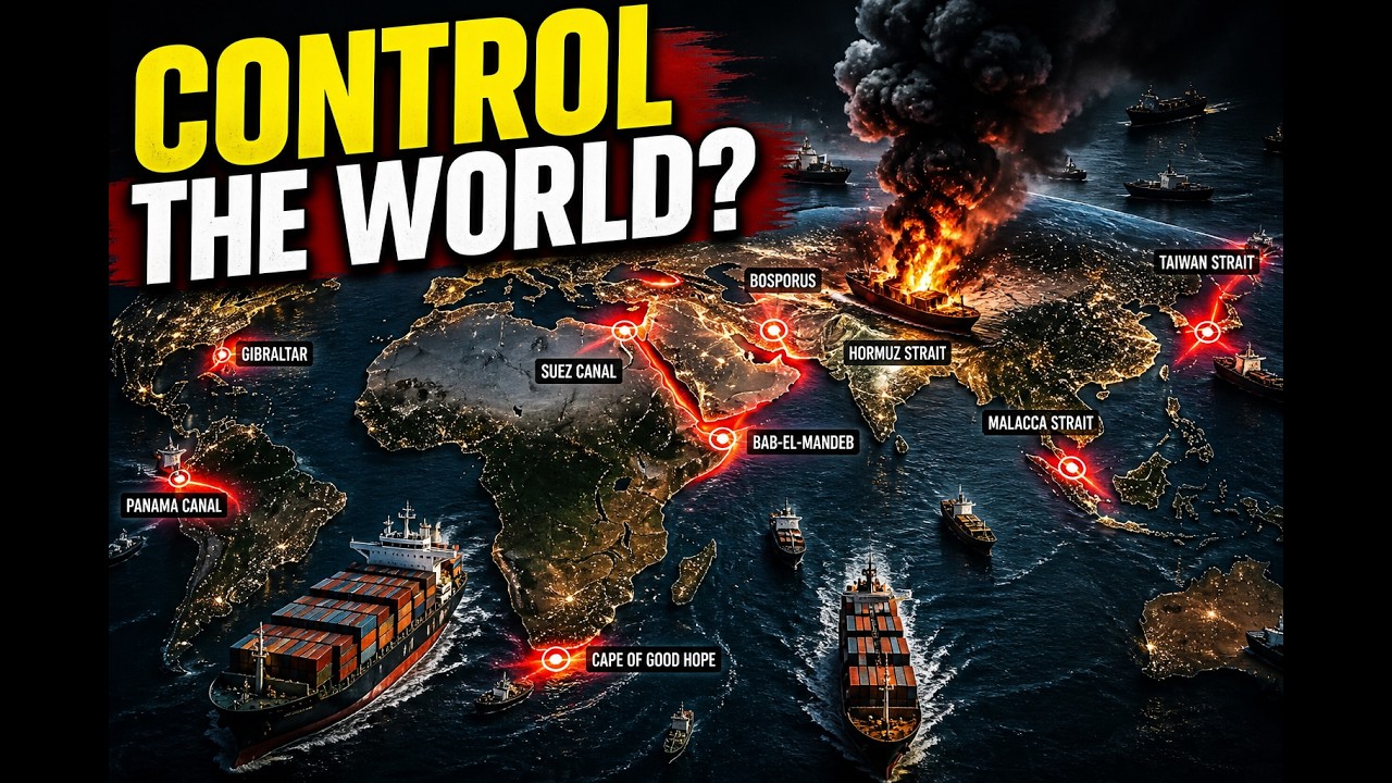 &ldquo;14 Chokepoints That Control the World&rsquo;s Economy (One Could Start WW3)