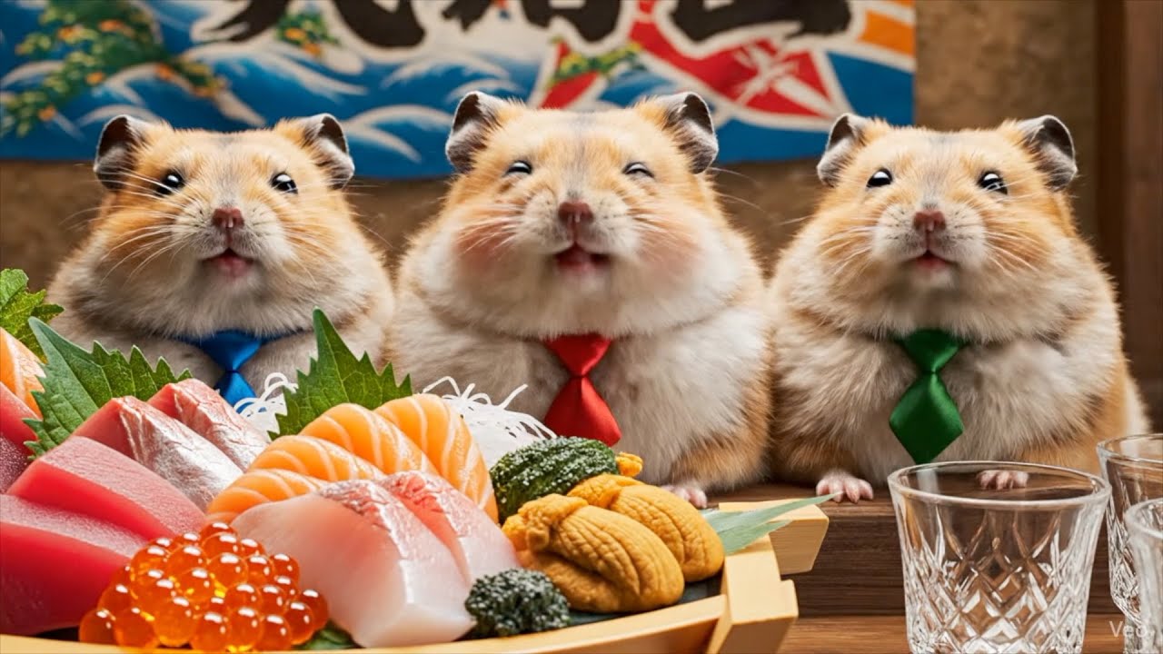 日本の居酒屋巡り🐹🍻🍶#ハムスター #居酒屋 #酒の友動画 #サラリーマン #酒の友動画 #hamster #日本の酒場#癒し #グルメ#食#ASMR