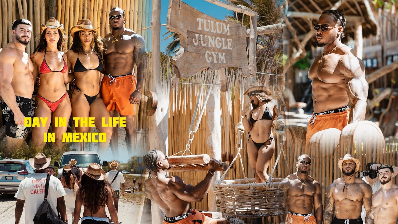 day in the life in mexico | tulum day trip | jungle gym | swimming in caves | last days :(