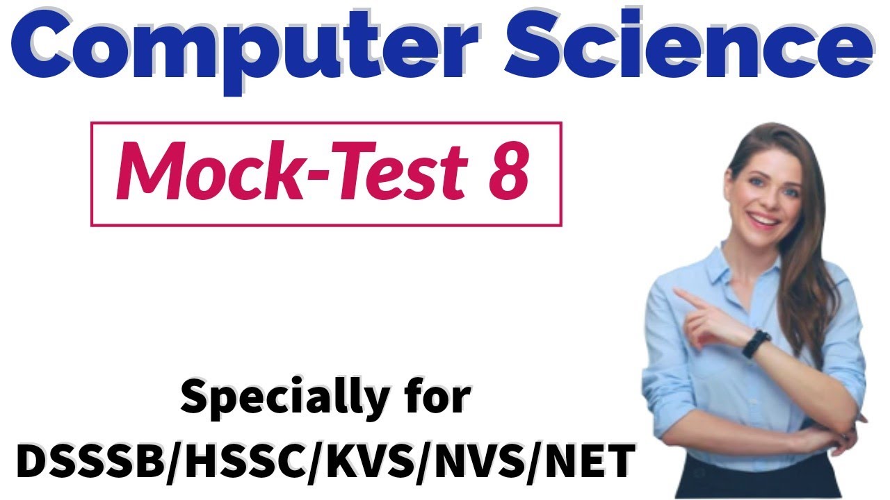 #Computer_science Mock-Test series | #DSSSB/HSSC/KVS/NVS/EMRS Computer #Teacher study material