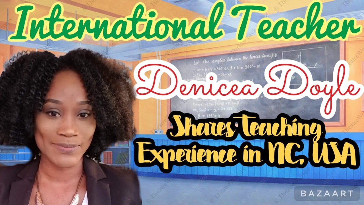 International Teaching Experience with Denicea Doyle! From Jamaica to USA !