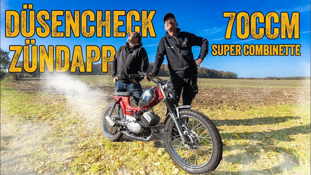 Der ultimative Test: Läuft die 70ccm-Zündapp Combinette jetzt endlich rund? | Andis Funktionspunk
