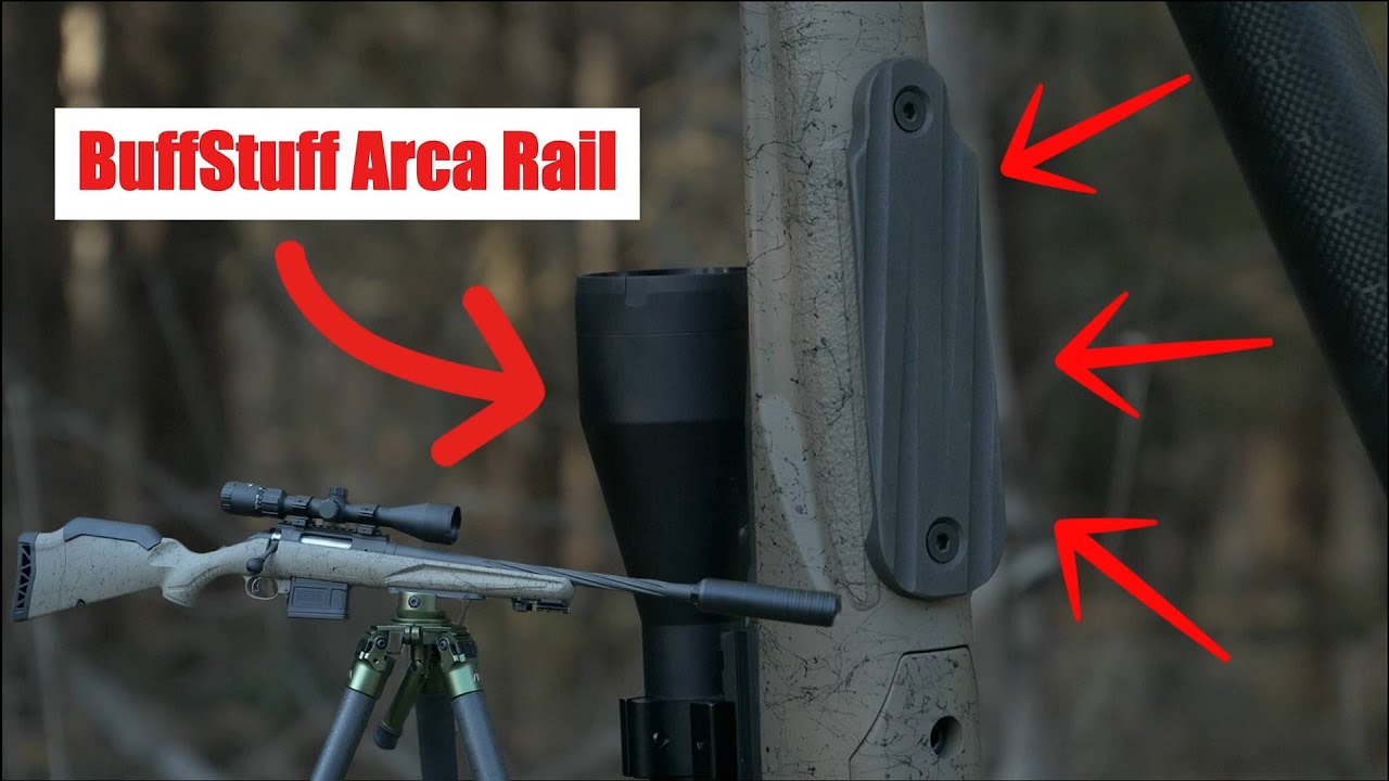Установка направляющей Buff Stuff Arca на Ruger American