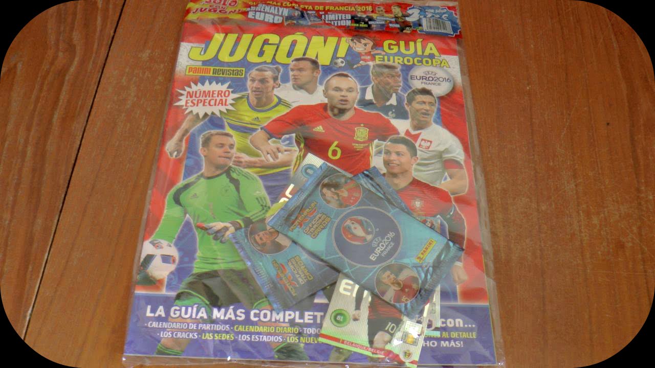 3x LIMITED EDITIONS | JUGON MAG ( EURO 2016 SPECIAL ) | Panini Adrenalyn XL EURO 2016 Trading Cards