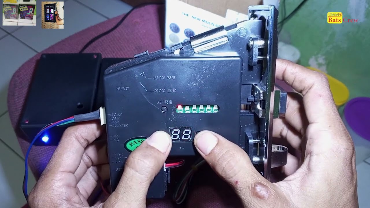 C@RA KALIBR@SI MULTI COIN ACEPTOR