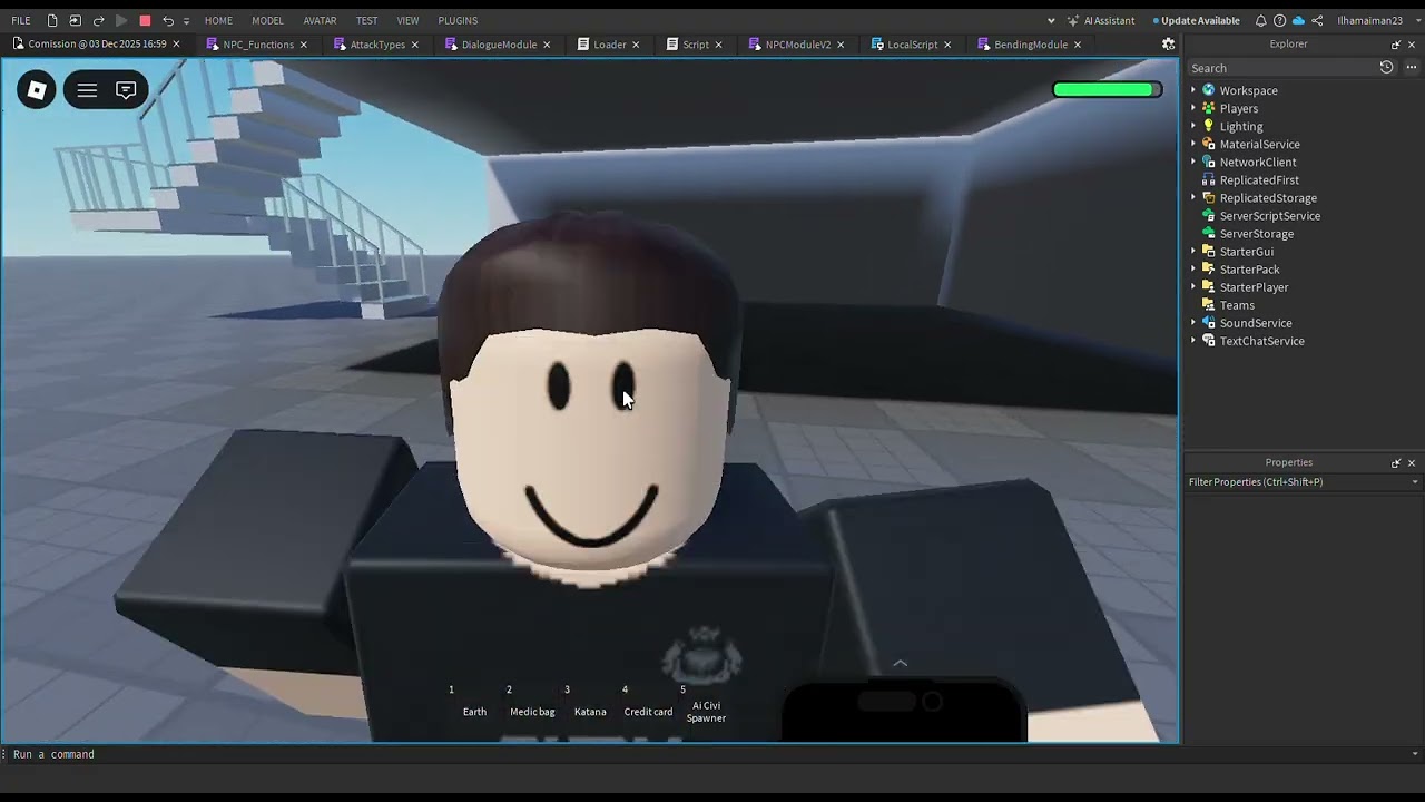 NPC Module- Vision raycasting