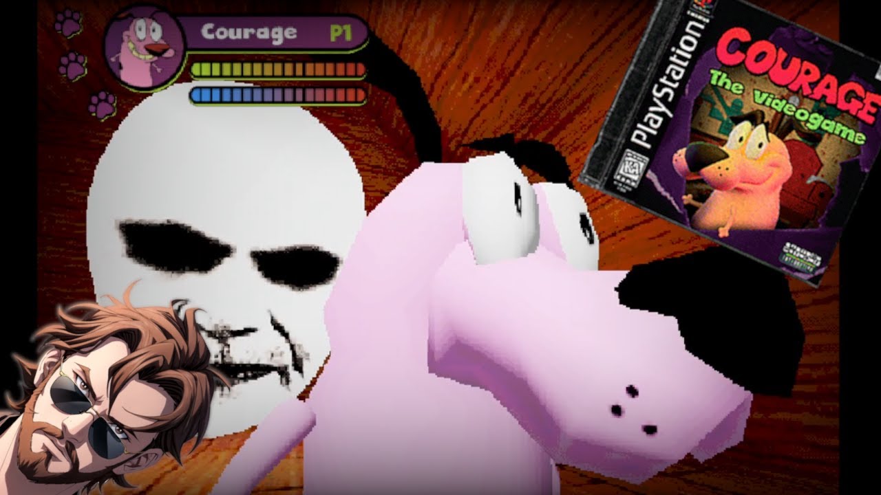 A Haunted Cursed Ps1 Game FOUND In An Old Hard Drive Bought In A Yard Sale - Courage The Videogame