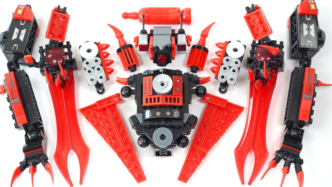 LEGO Skibidi Toilet War | The Unleashed Tri-Titan | Upgraded Tri-Titan  Unofficial Lego Set