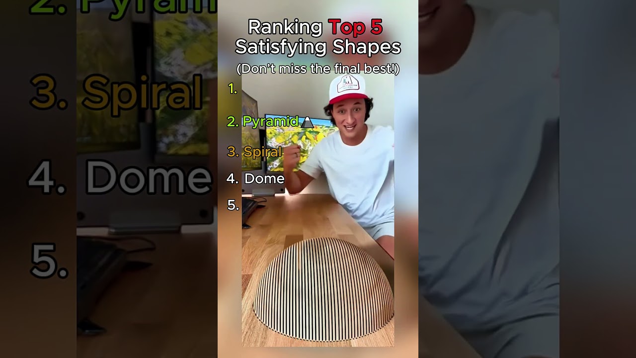 Ranking Top 5 Satisfying Shapes#ranking #top5 #satisfy #satisfyingvideos #usatrend #usa🇺🇸 #🇺🇸