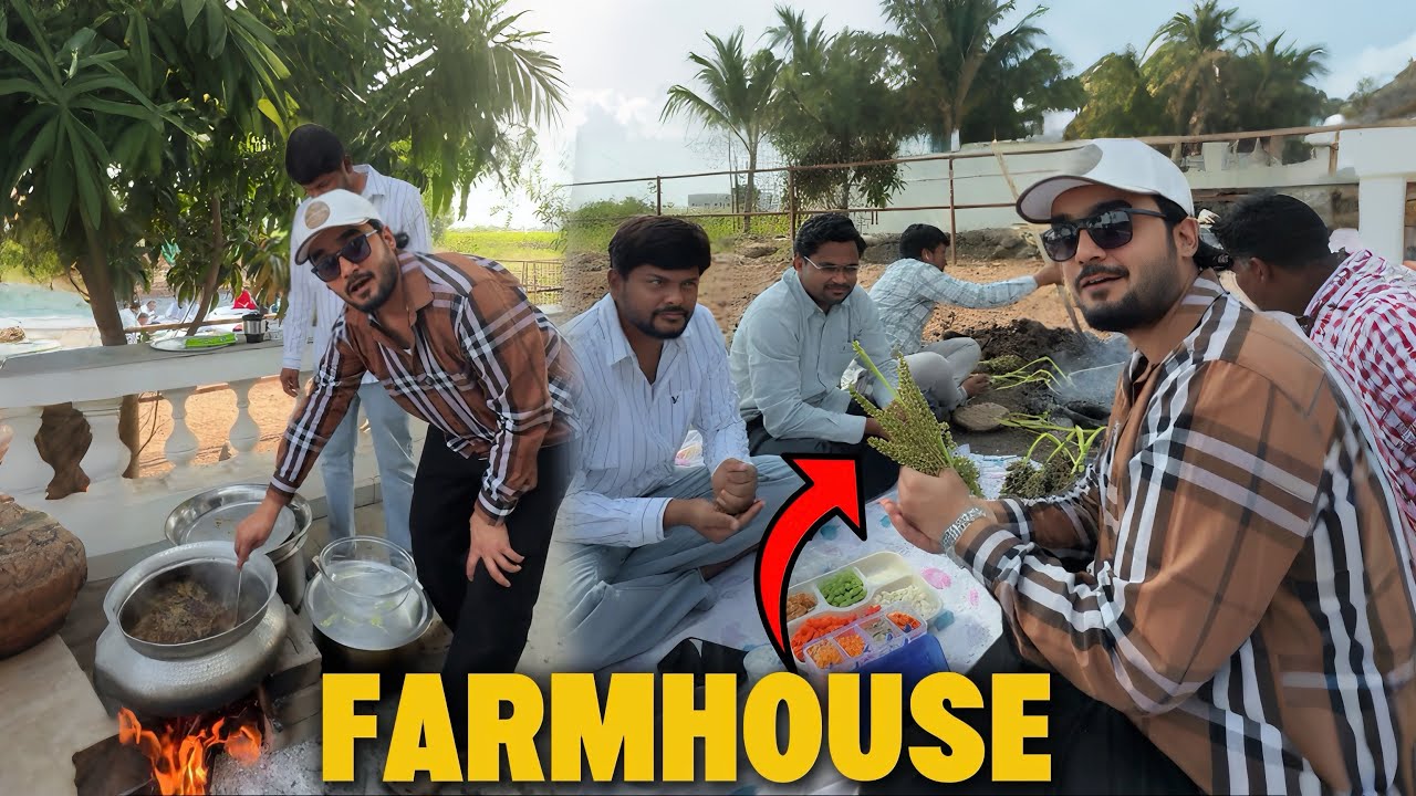 Farmhouse me Party hori Hai 😆♥️🔥 #shorts 