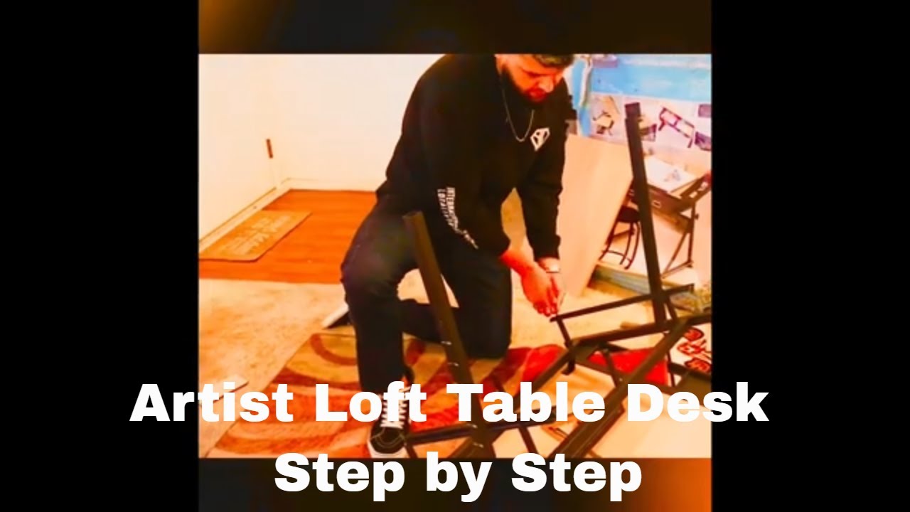 Artist Loft Table 💖 Step by Step Assembling #CaliforniaAdventuresTravelChannel l #NoahElijahDhanjal