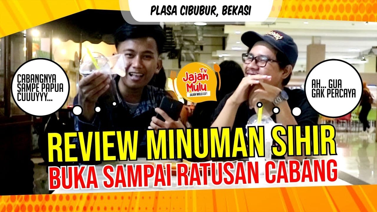 REVIEW MINUMAN SIHIR, JELLY POTTER CABANGNYA SAMPAI PAPUA!!!