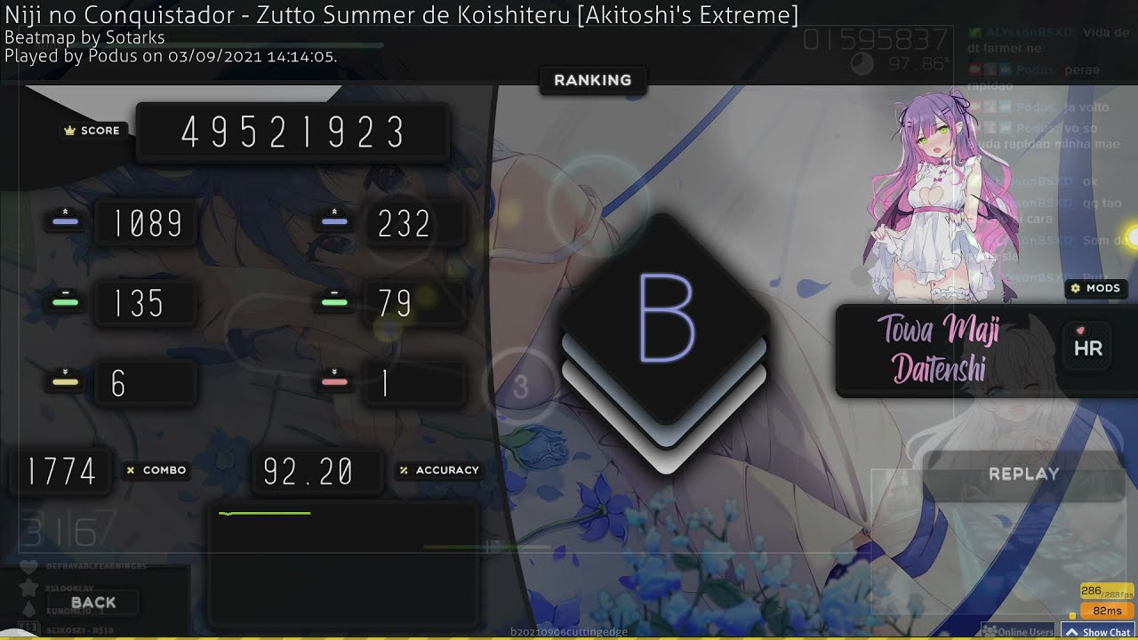 just another normal day playing osu
