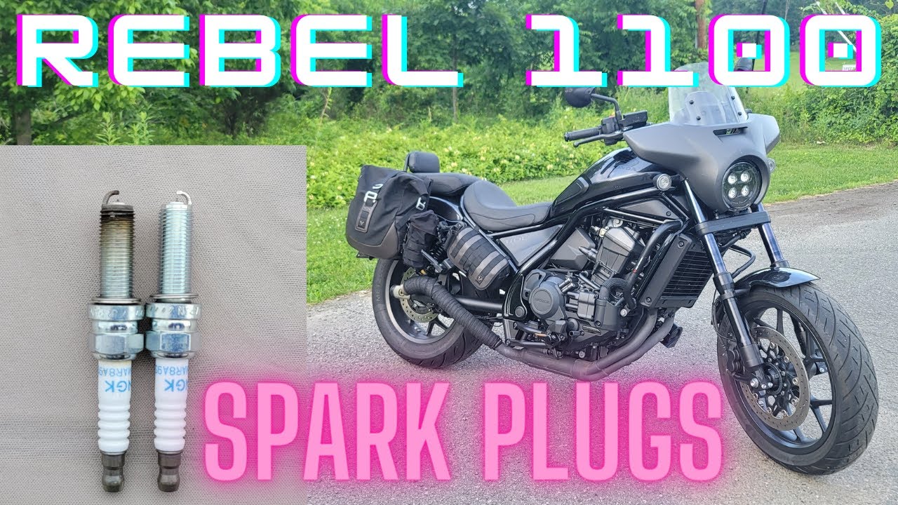 Rebel 1100 Sparkplugs replacement