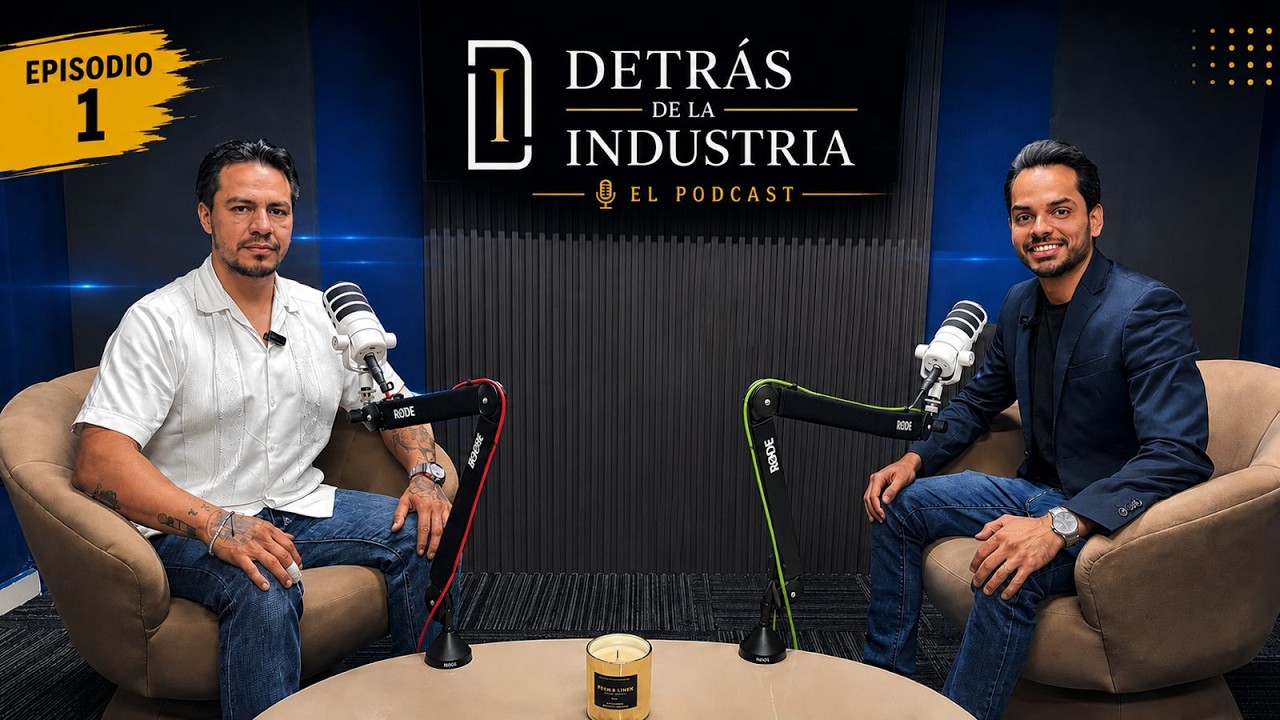 PODCAST DETRÁS DE LA INDUSTRIA: Episodio 1 Con José Cárdenas y Charlie Bro Barber. Emprendimiento.