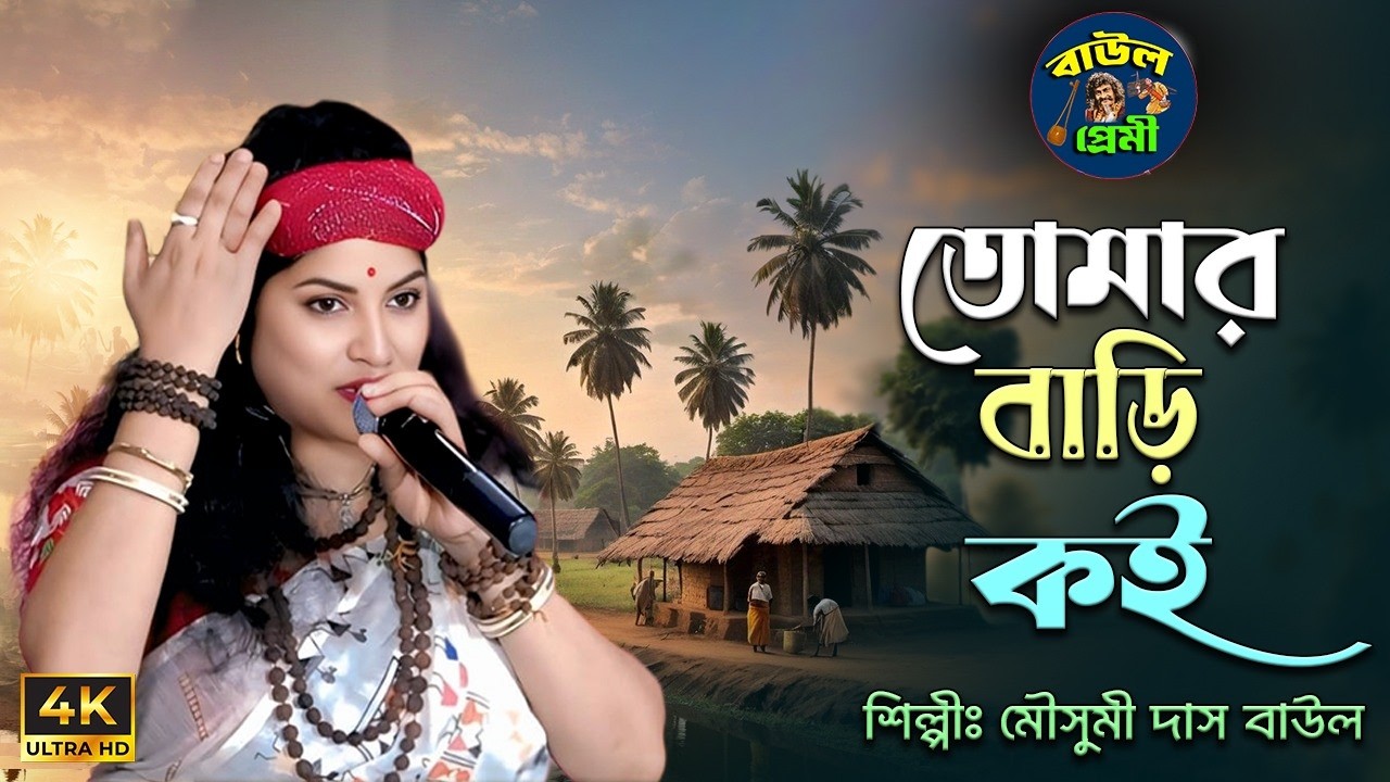 তোমার বাড়ি কই II মৌসুমী দাস বাউল II Tomar Bari Koi Go Nari II Mousumi Das Baul II