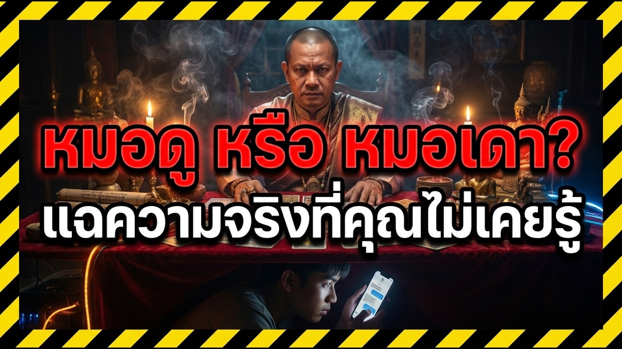 เปิดความลับหมอดูต้มตุ๋น กลโกงอ่านใจที่คนสิ้นหวังต้องรู้ก่อนหมดตัว | รู้งี้ The Podcast