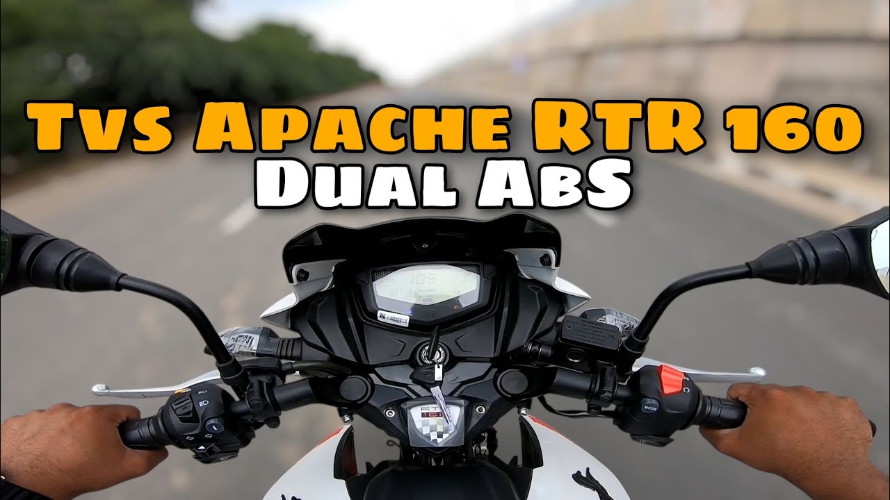 2025 Tvs Apache RTR 160 2v Dual ABS Detailed Ride Review 🔥 | Each Gear ⚙️ Top Speed 🥵 Test 😍