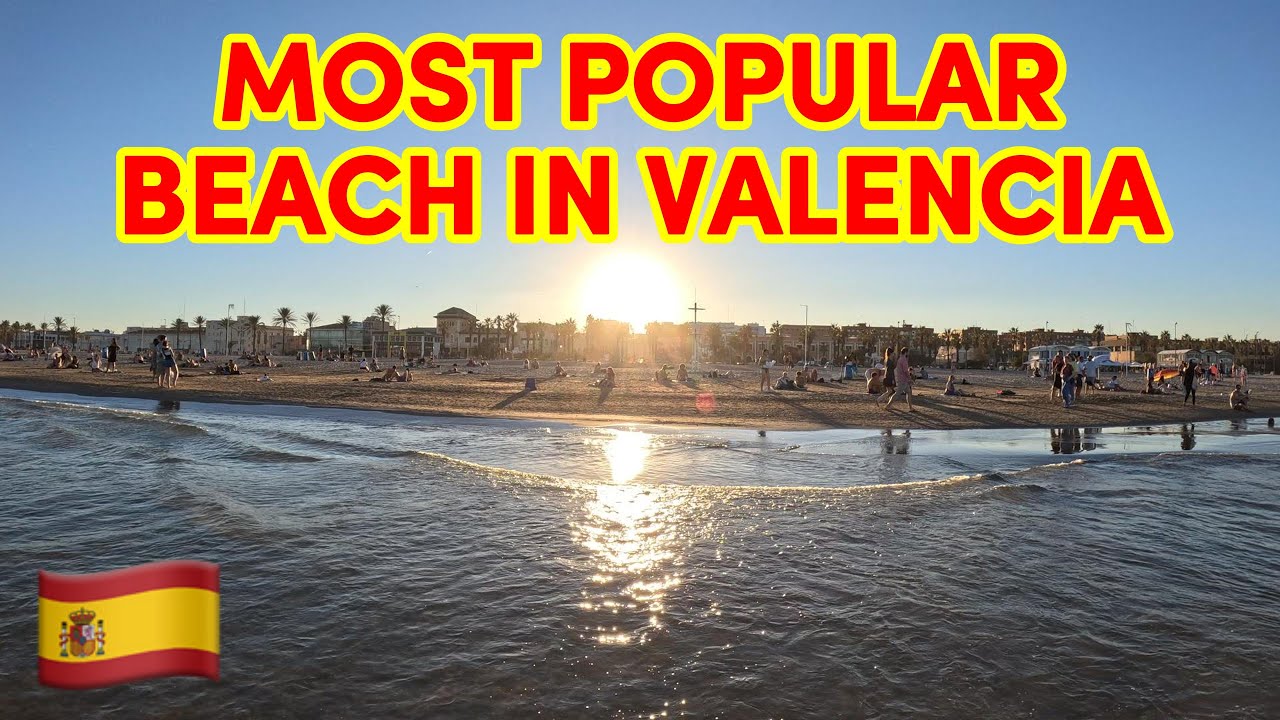 MALVARROSA Beach in Valencia, Spain