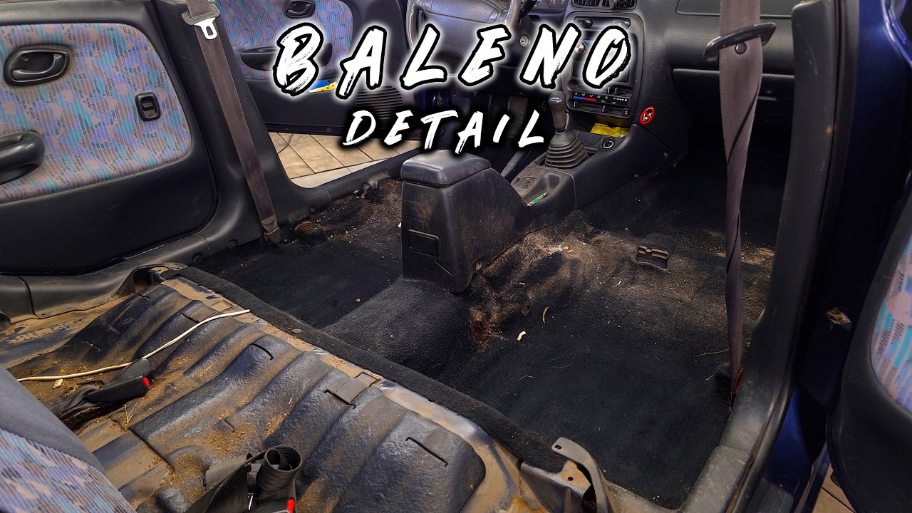 Saving This Interior From Disaster: Old Car Detailing ASMR
