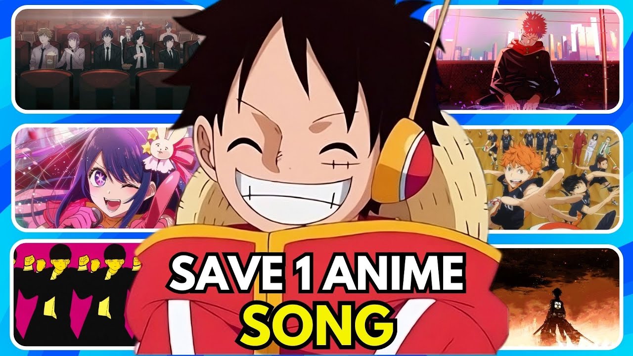 SAVE ONE ANIME SONG🔥[Openings, Endings,Ost] | Which Anime Song do you prefer?
