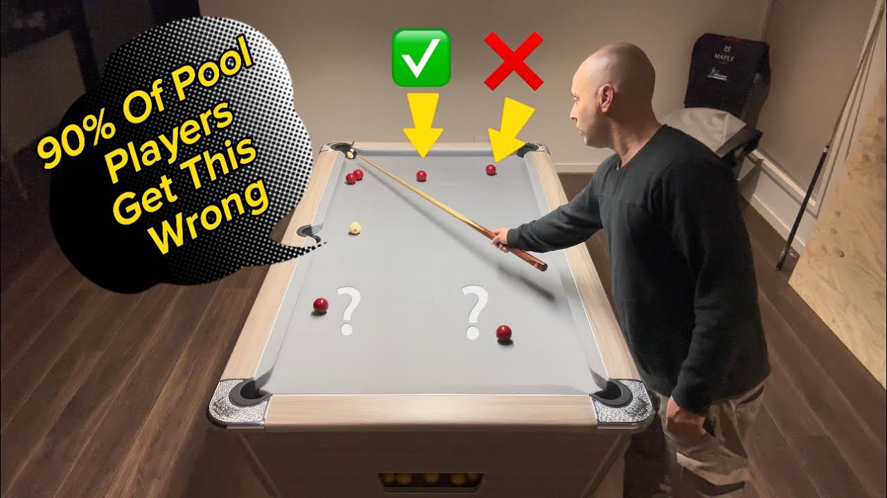 90% Of Pool Players Get This Wrong | 8 Ball | Michael Scerri