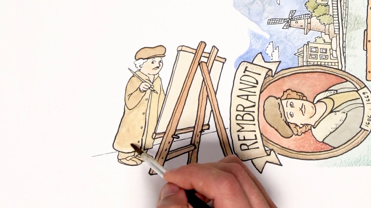 Rembrandt - Ilustrando História
