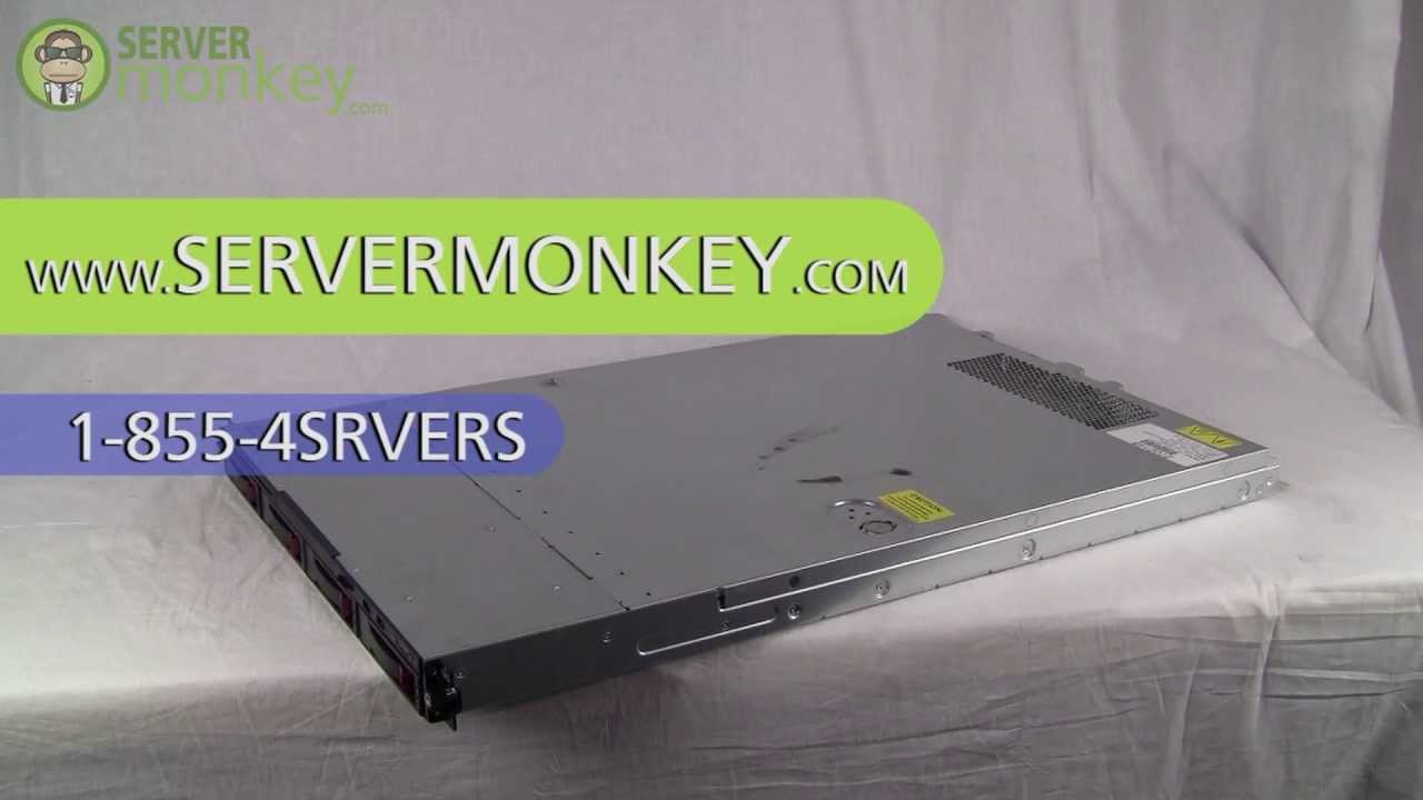 Обзор HP ProLiant DL160 G6 -- ServerMonkey.com