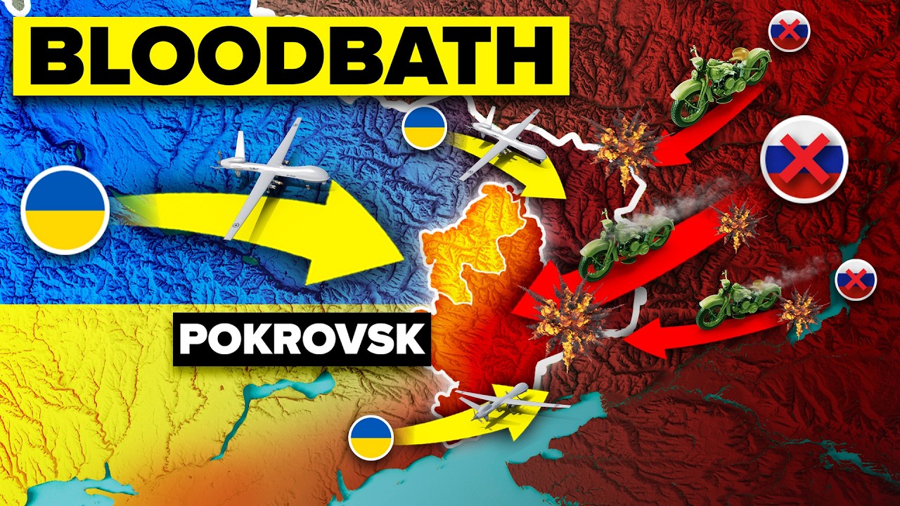Ukraine’s PERFECT Trap at POKROVSK… Russians CHARGED Straight Into Hell