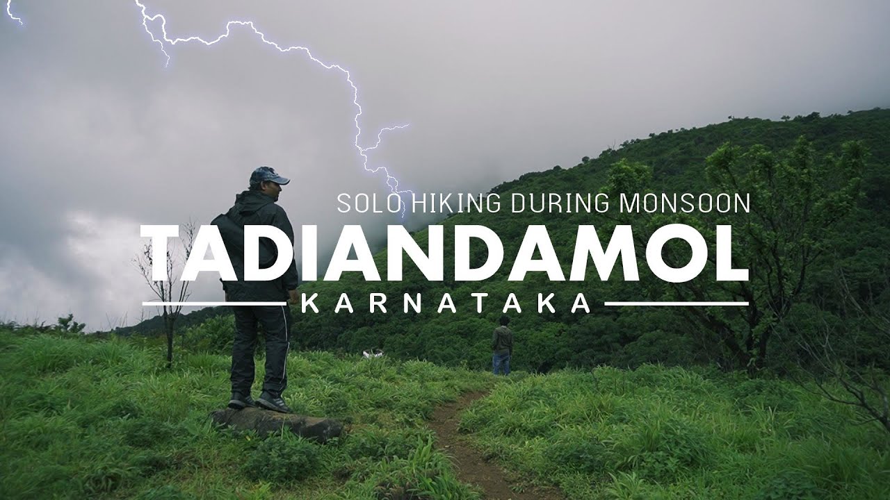 Solo Hiking in TADIANDAMOL during monsoon | Trekking Documentary | A must do trek in Karnataka