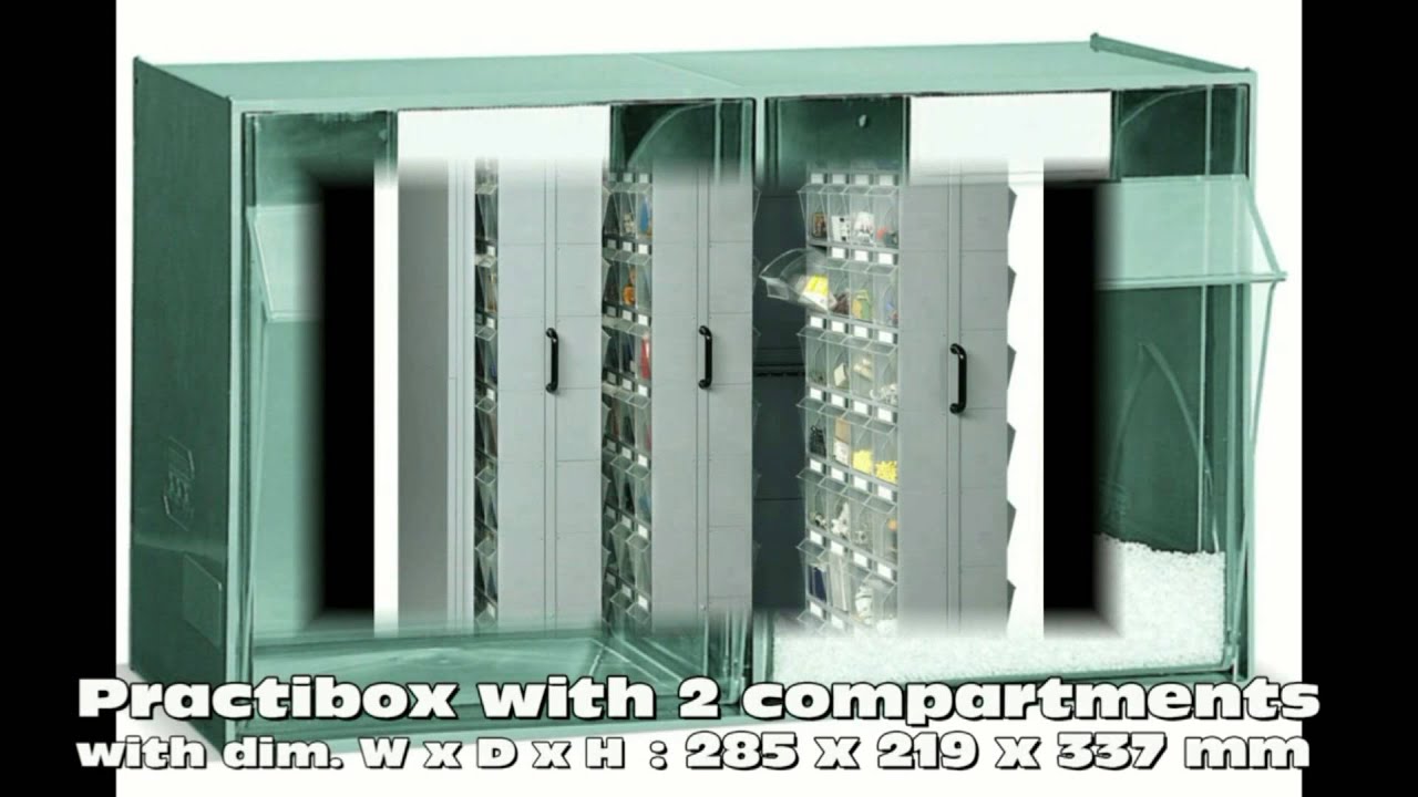 FAMI (Italy) , model Practibox industrial storage of small parts