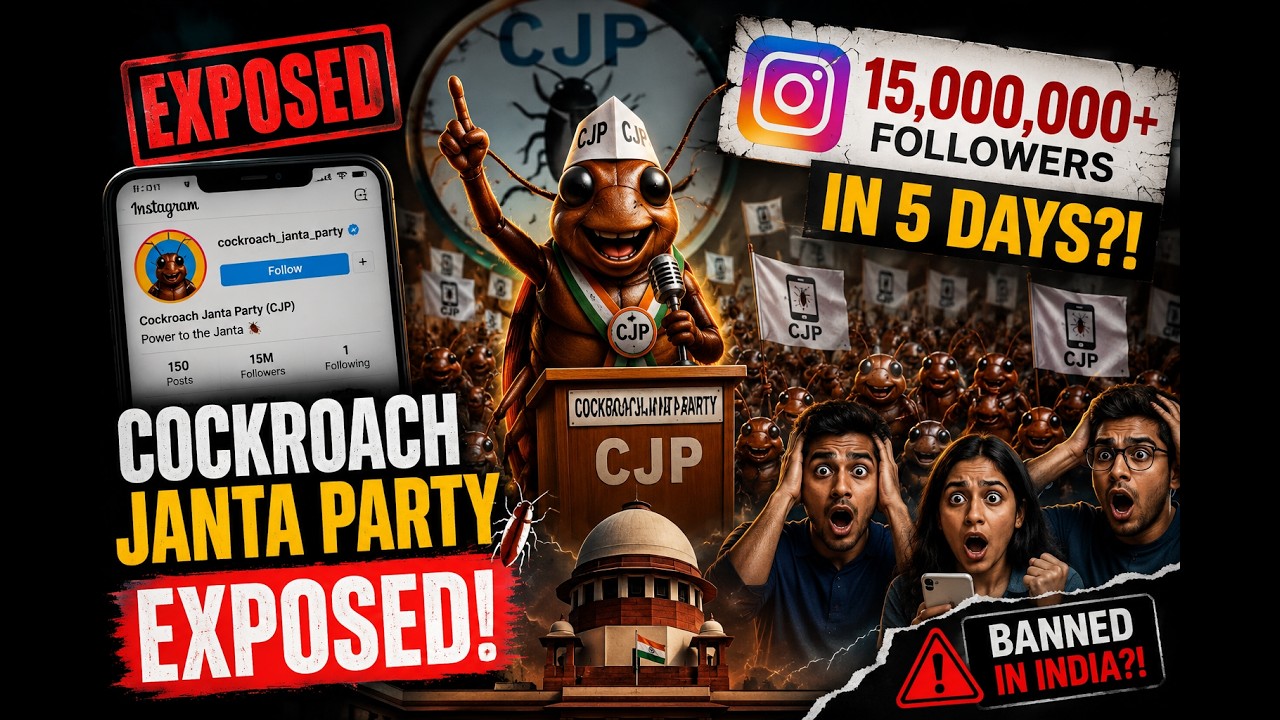 Cockroach Janta Party: ВСЯ ПРАВДА 🪳 | 15 миллионов подписчиков за 5 дней?!