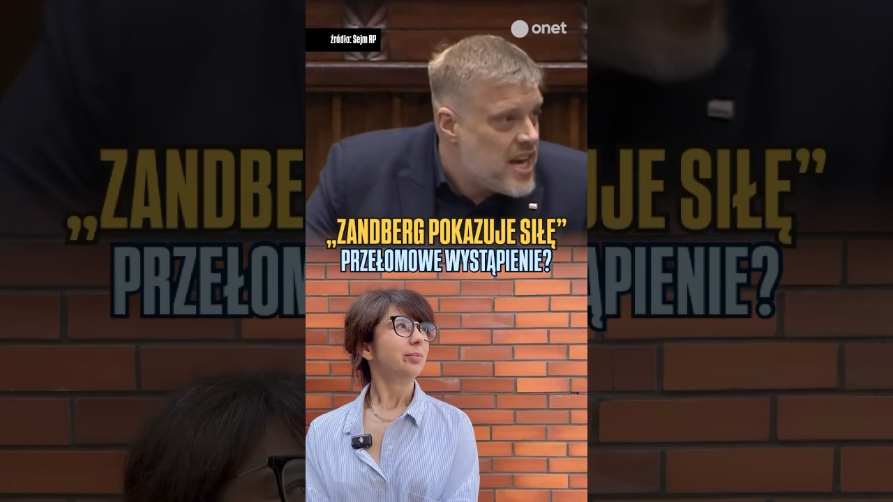 Przełomowe przem&oacute;wienie? &bdquo;Zandberg pokazuje siłę&rdquo; - Natalia Sawka ​⁠@OKOpress ​⁠@PartiaRazemPL