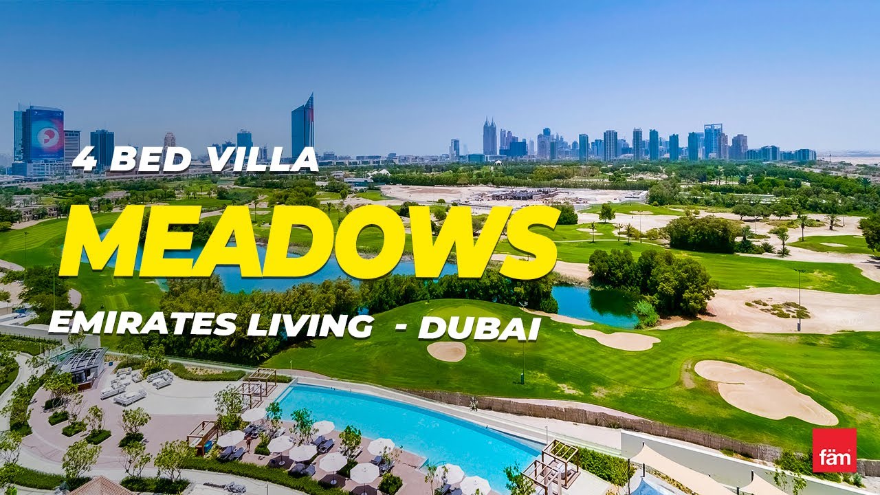 Spacious 4 Bedroom Villa in Meadows, Emirates Living, Dubai