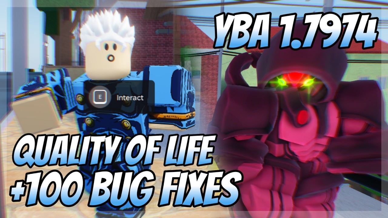 ALL BUG FIXES In The YBA v1.7974 Update