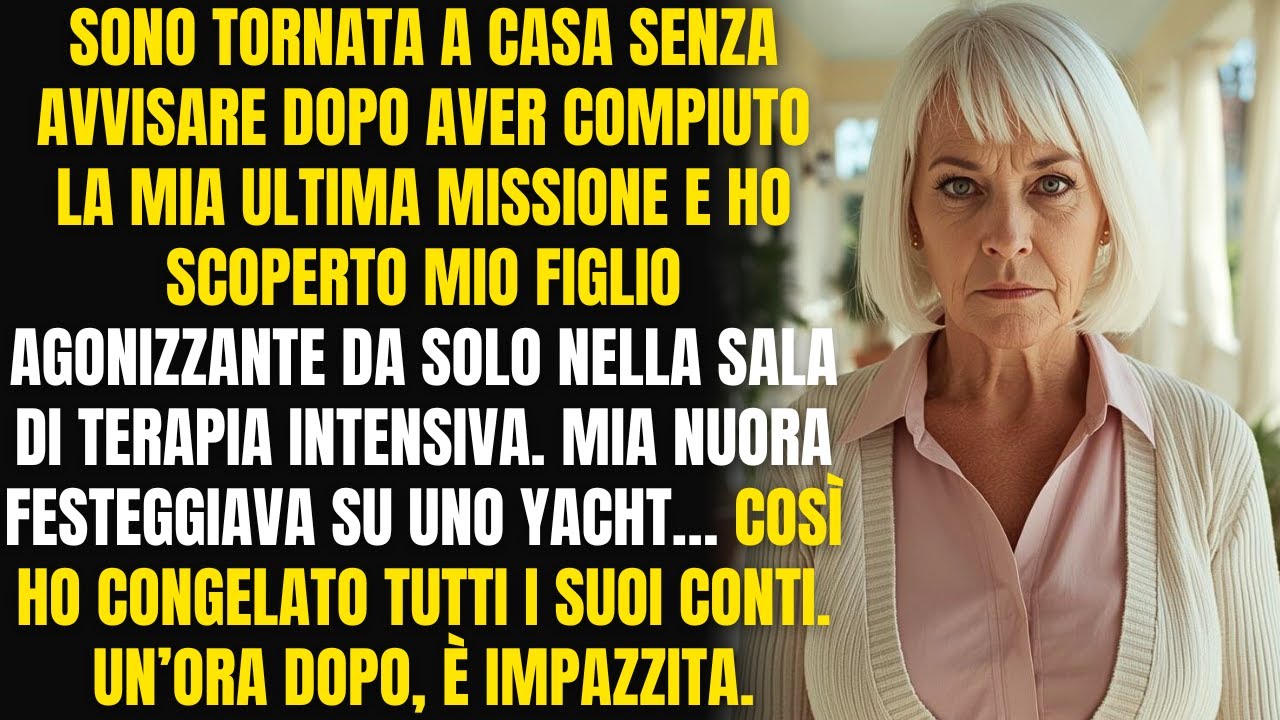 Mia Nuora Festeggiava, Ma Quando Sono Entrata in Casa Senza Avvisare Ho Trovato Mio Figlio Agoniz...