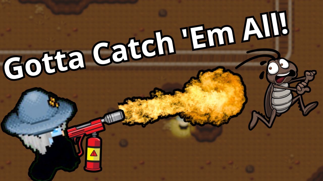 GRAAL BUT THE VIDEO ONLY ENDS WHEN I CATCH 10 COCKROACHES!