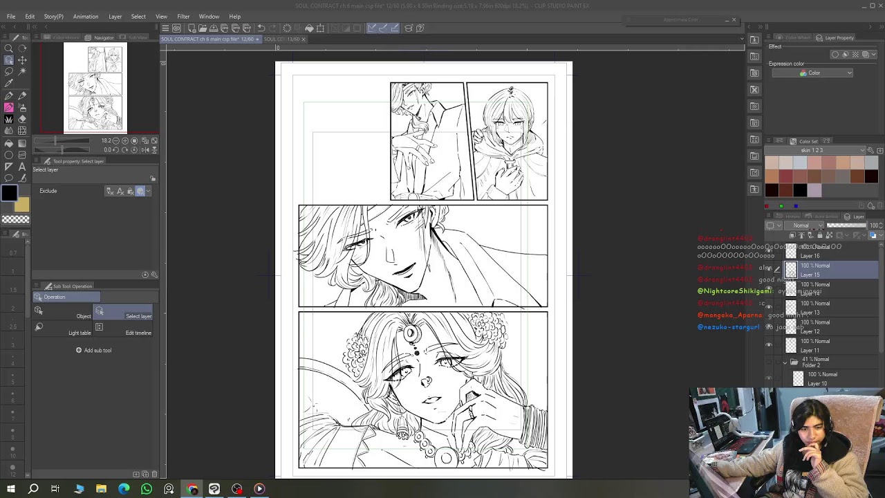 Making manga 030 : Learn from Pro manga artist #genshinimpact