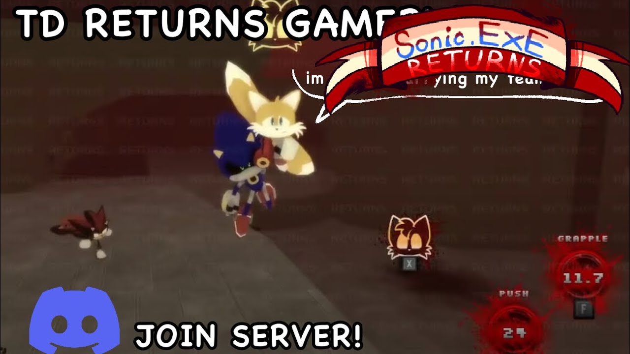Sonic.exe The Disaster Returns [v1.4E] GAMEPLAY