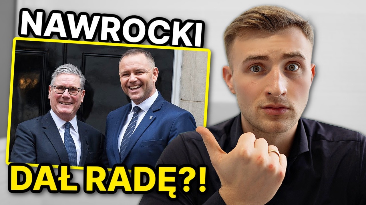 Angielski Nawrockiego na Downing Street (Native speaker analizuje) 🇬🇧