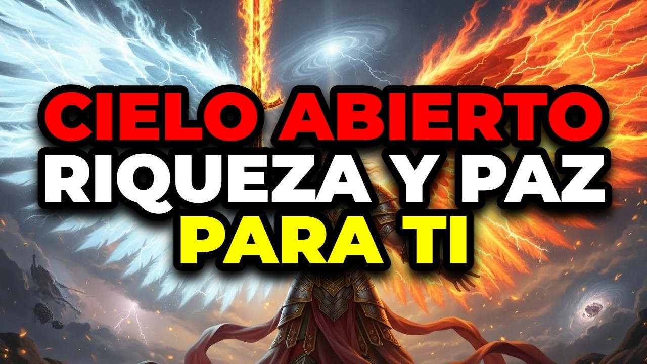 ELEGIDO, EL CIELO SE ABRE PARA DERRAMAR BENDICIONES DE RIQUEZA Y PAZ SOBRE TU VIDA HOY MISMO.