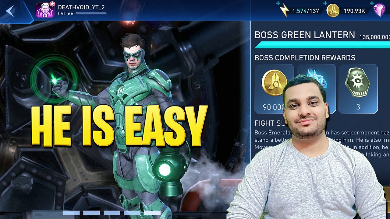 Boss Green Lantern down | Dawn of Apokolips | Solo Raids | Injustice 2 Mobile