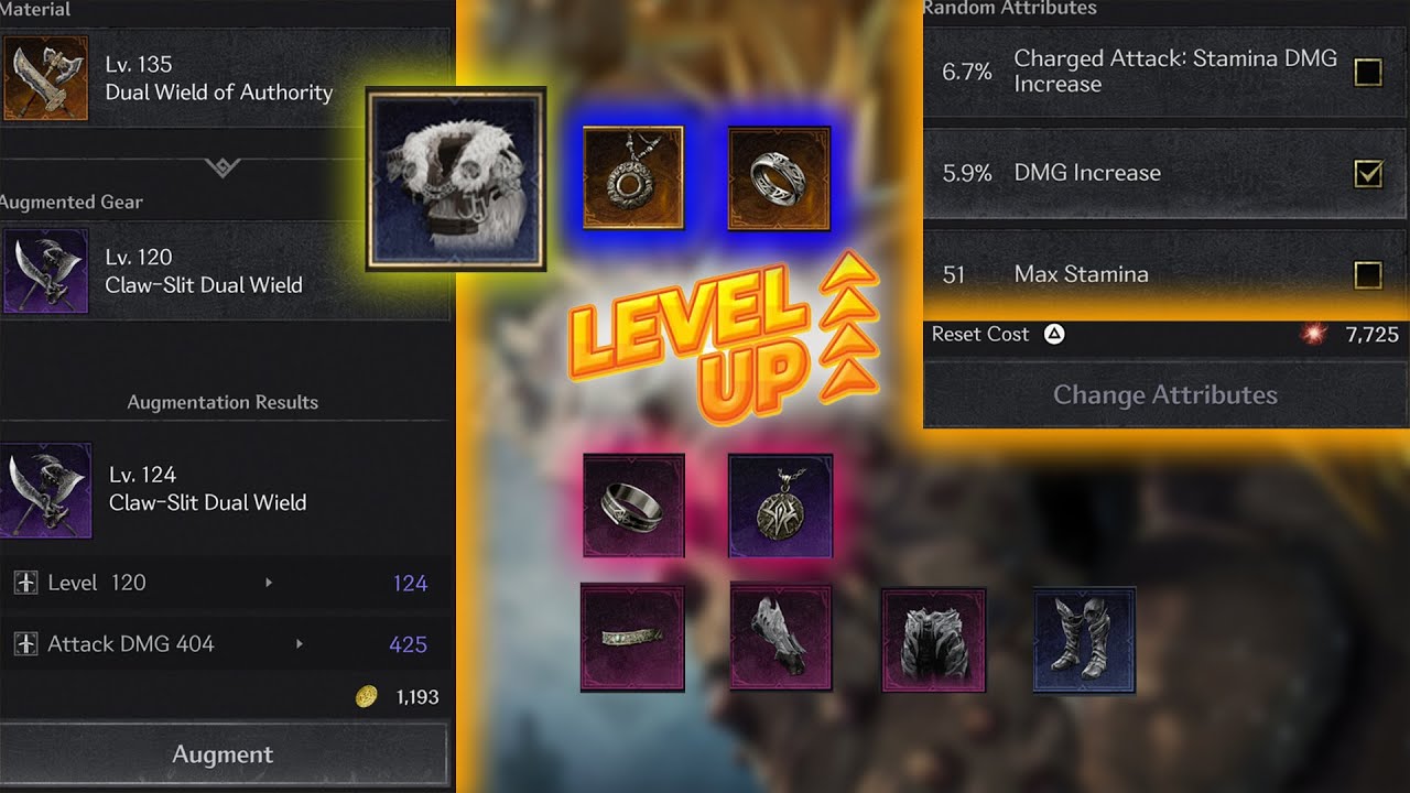 How To Upgrade Your Armor In Khazan The 1st Berserker l Augments, Crafting & Attributes Explained