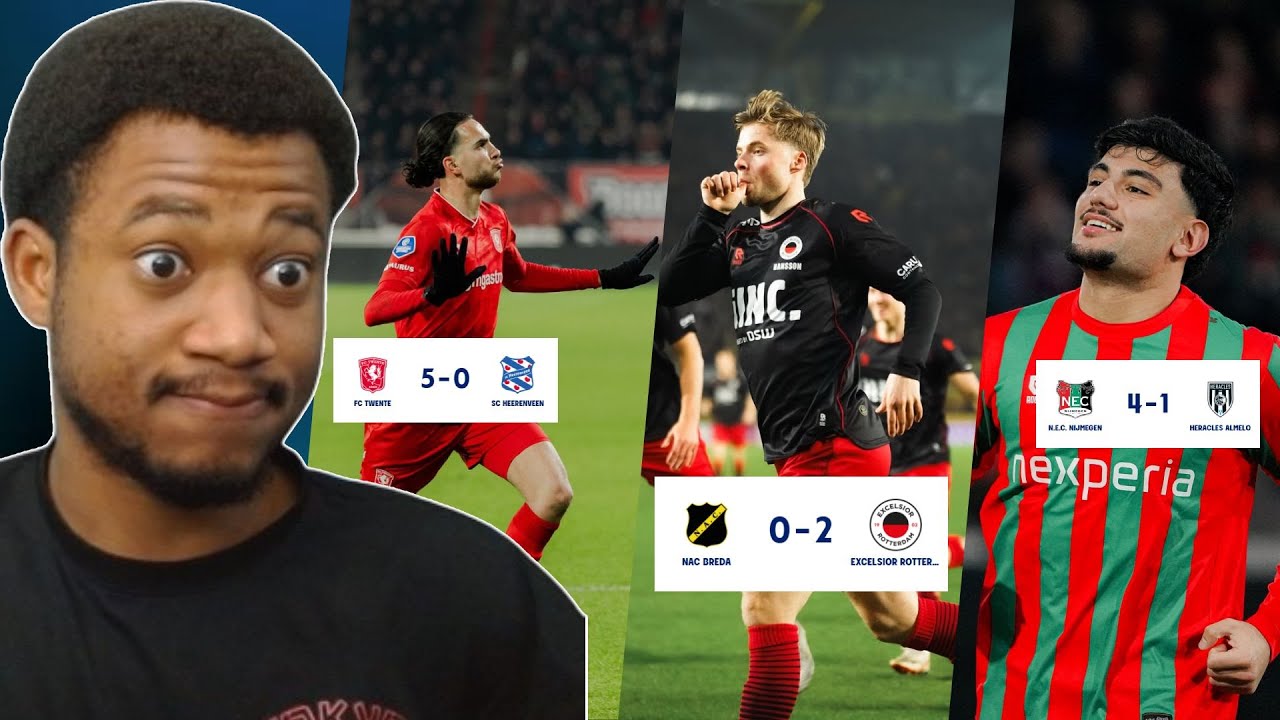 FC Twente Demolish Heerenveen 5-0,FC Volendam Stunt Pec Zwolle 2-1, Fortuna Sittard 2-2 Sparta!!